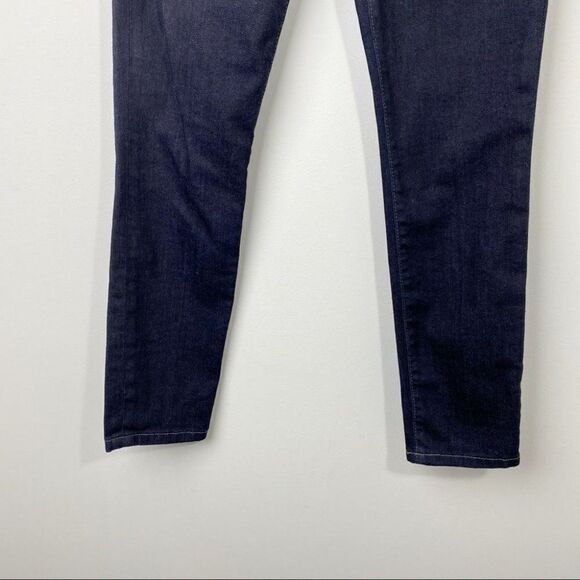 Joe’s Skinny Ankle Cropped Jeans In Dark Wash 27 - Picture 6 of 10